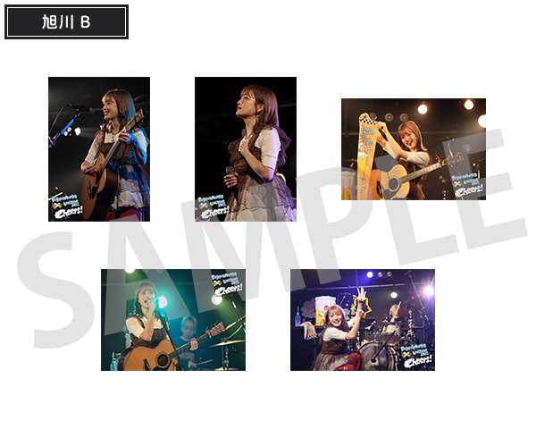 【Segawa Ayaka あやかがたり Live Tour 2025〜Cheers!〜supported by北海道ホテル&リゾート株式会社】フォトセット旭川B