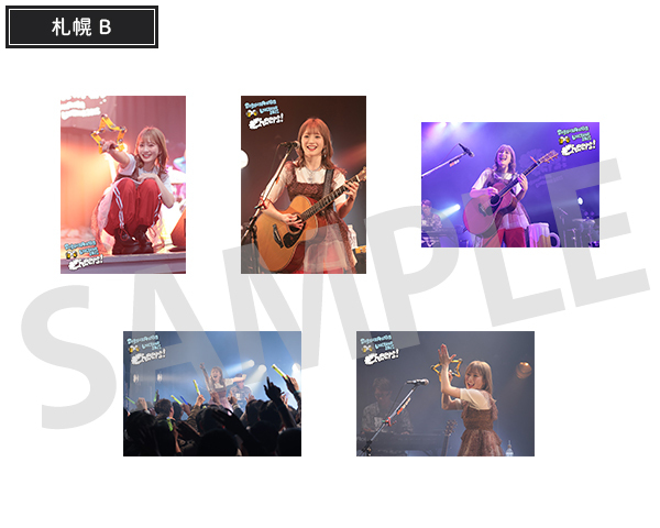 【Segawa Ayaka あやかがたり Live Tour 2025〜Cheers!〜supported by北海道ホテル&リゾート株式会社】フォトセット札幌B