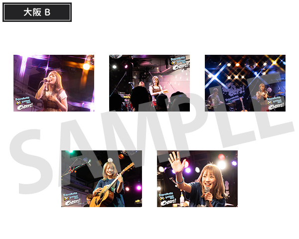 【Segawa Ayaka あやかがたり Live Tour 2025〜Cheers!〜supported by北海道ホテル&リゾート株式会社】フォトセット大阪B