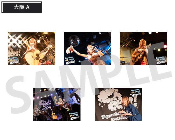 ★直筆サイン入り★【Segawa Ayaka あやかがたり Live Tour 2025〜Cheers!〜supported by北海道ホテル&リゾート株式会社】フォトセット大阪A