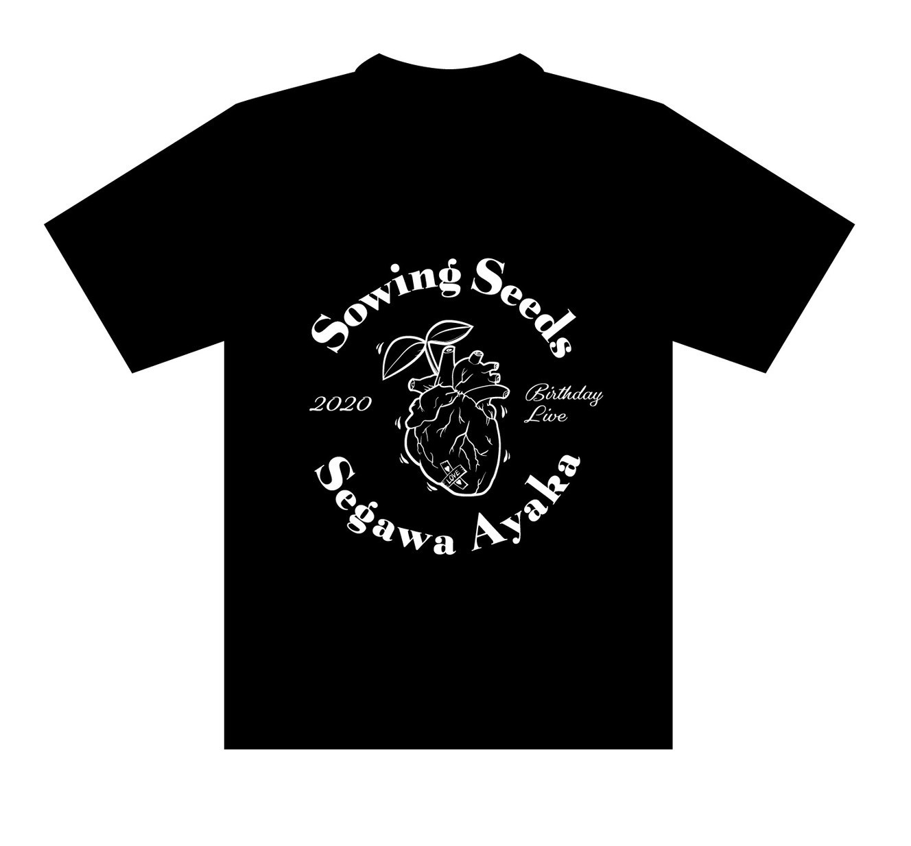 【Birthday Live 2020〜Sowing Seeds〜】Tシャツ ブラック