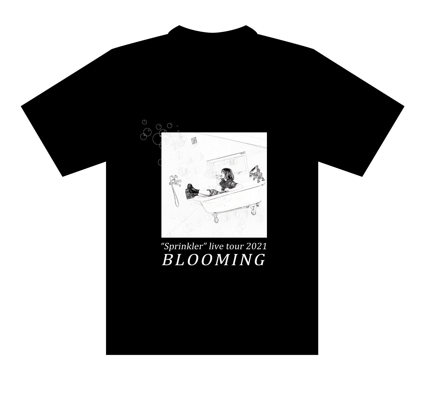 【“Sprinkler” live tour 2021 -BLOOMING-】Tシャツ